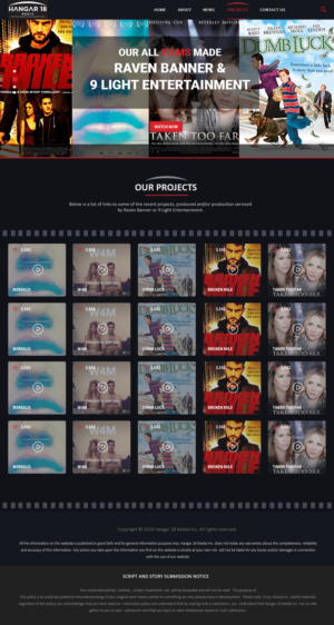 Web-Design von partha 4 für 9 Light Entertainment | Design: #22844568