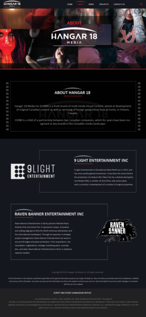 Web-Design von partha 4 für 9 Light Entertainment | Design: #22844605