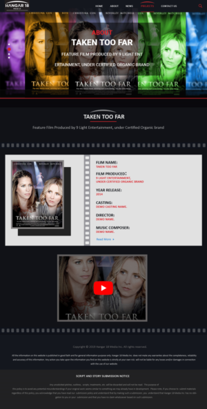 Web-Design von partha 4 für 9 Light Entertainment | Design: #22844674