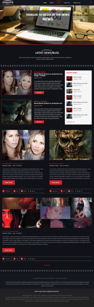 Web-Design von partha 4 für 9 Light Entertainment | Design: #22844780