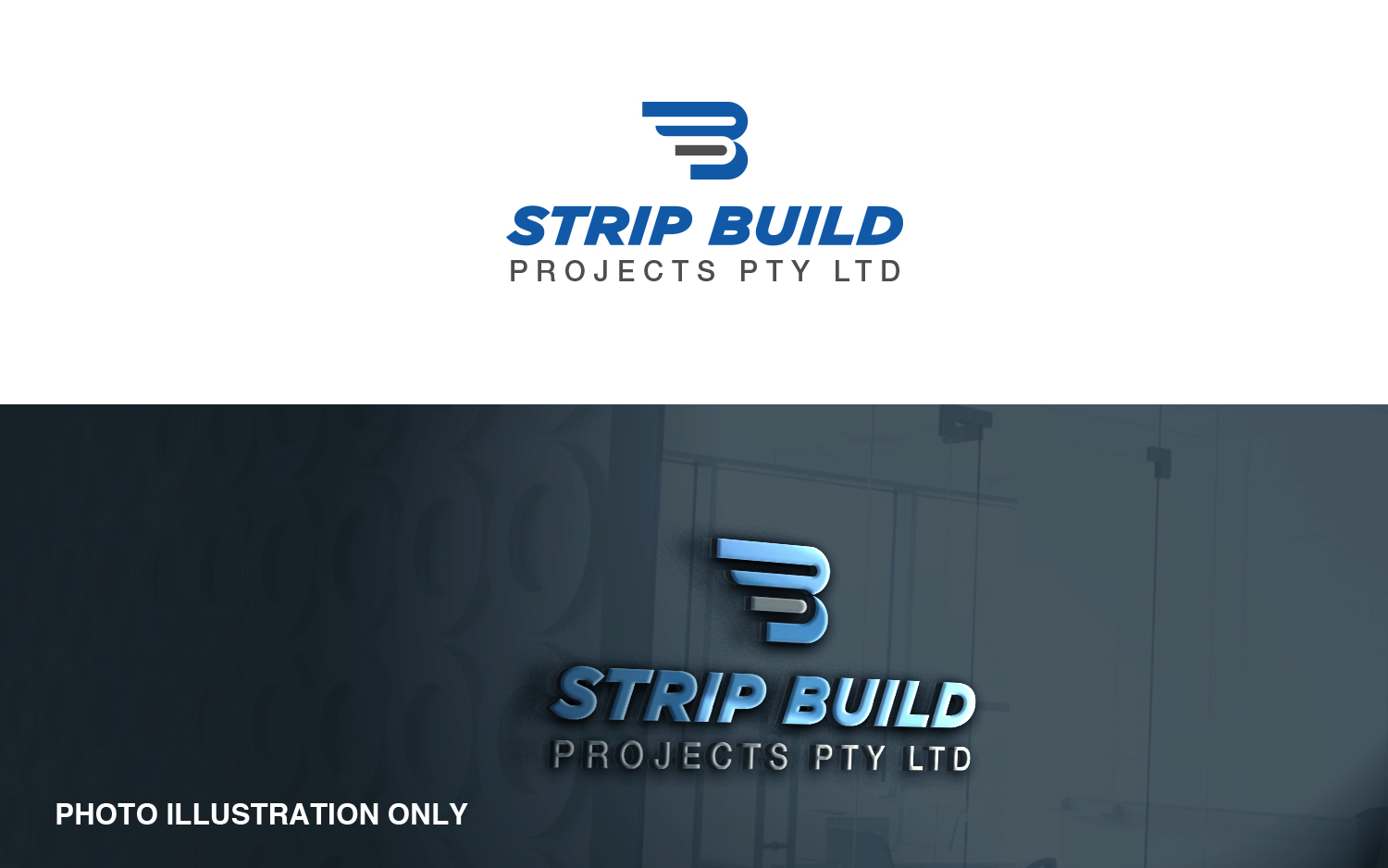 Logo Design by MT for Strip-Build projects Pty ltd | Design #22796812