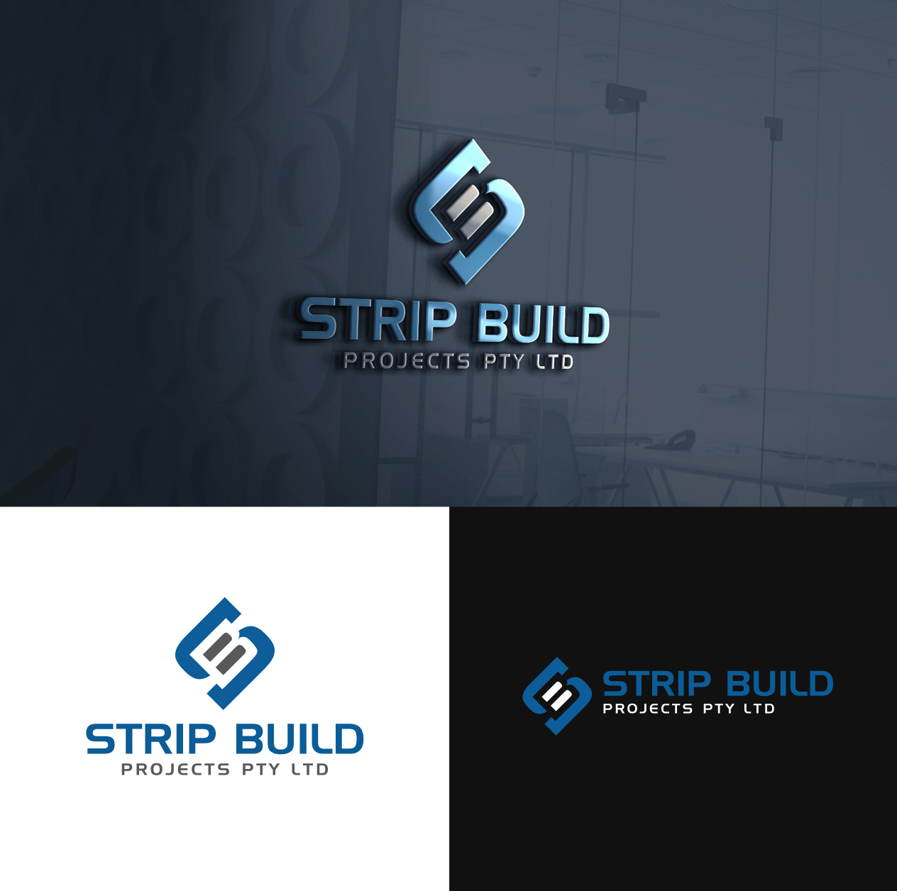 Logo Design by BehindSymbols for Strip-Build projects Pty ltd | Design #22795812