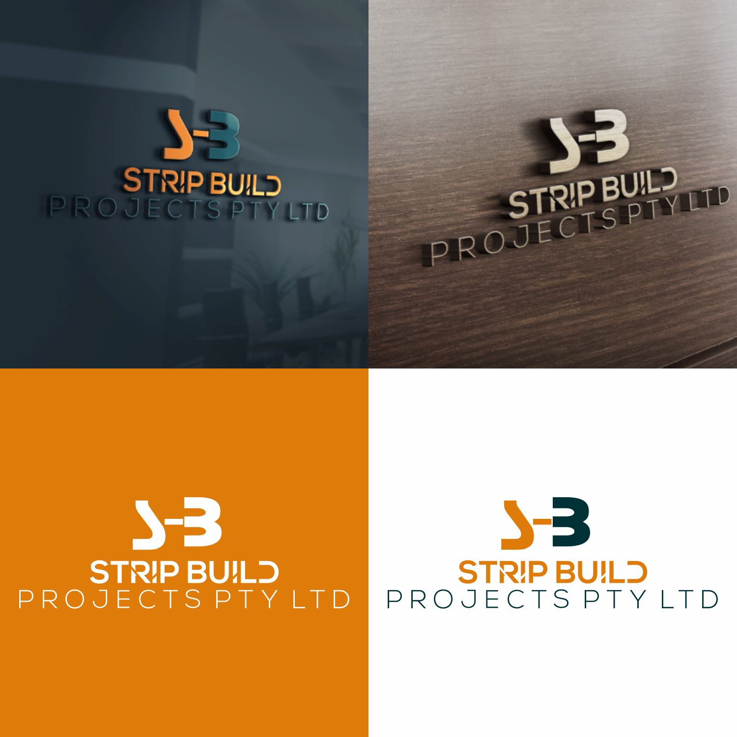 Logo Design by manah bening for Strip-Build projects Pty ltd | Design #22797500