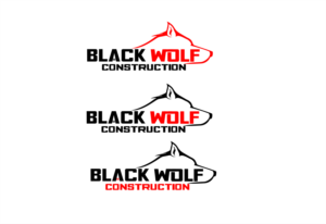 Black Wolf Constructions | Design de Logo par Annabella