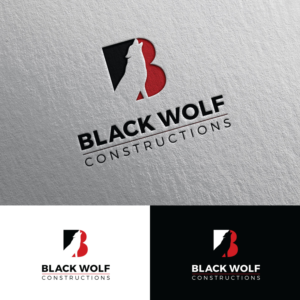 Black Wolf Constructions | Design de Logo par Rii