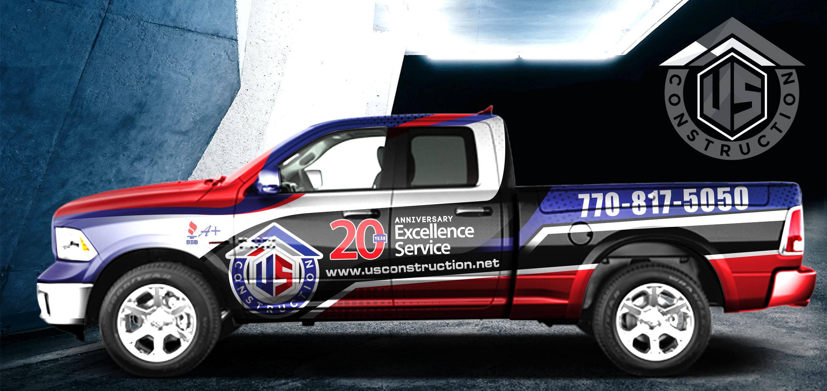 Grafik-Design von SAI DESIGNS für US Construction & General Contracting, Inc. | Design #22834518