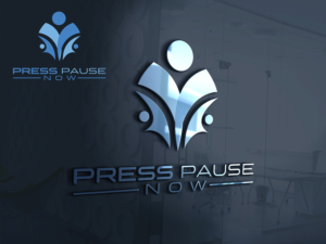 Press Pause Now  | Logo Design by IdentsArt