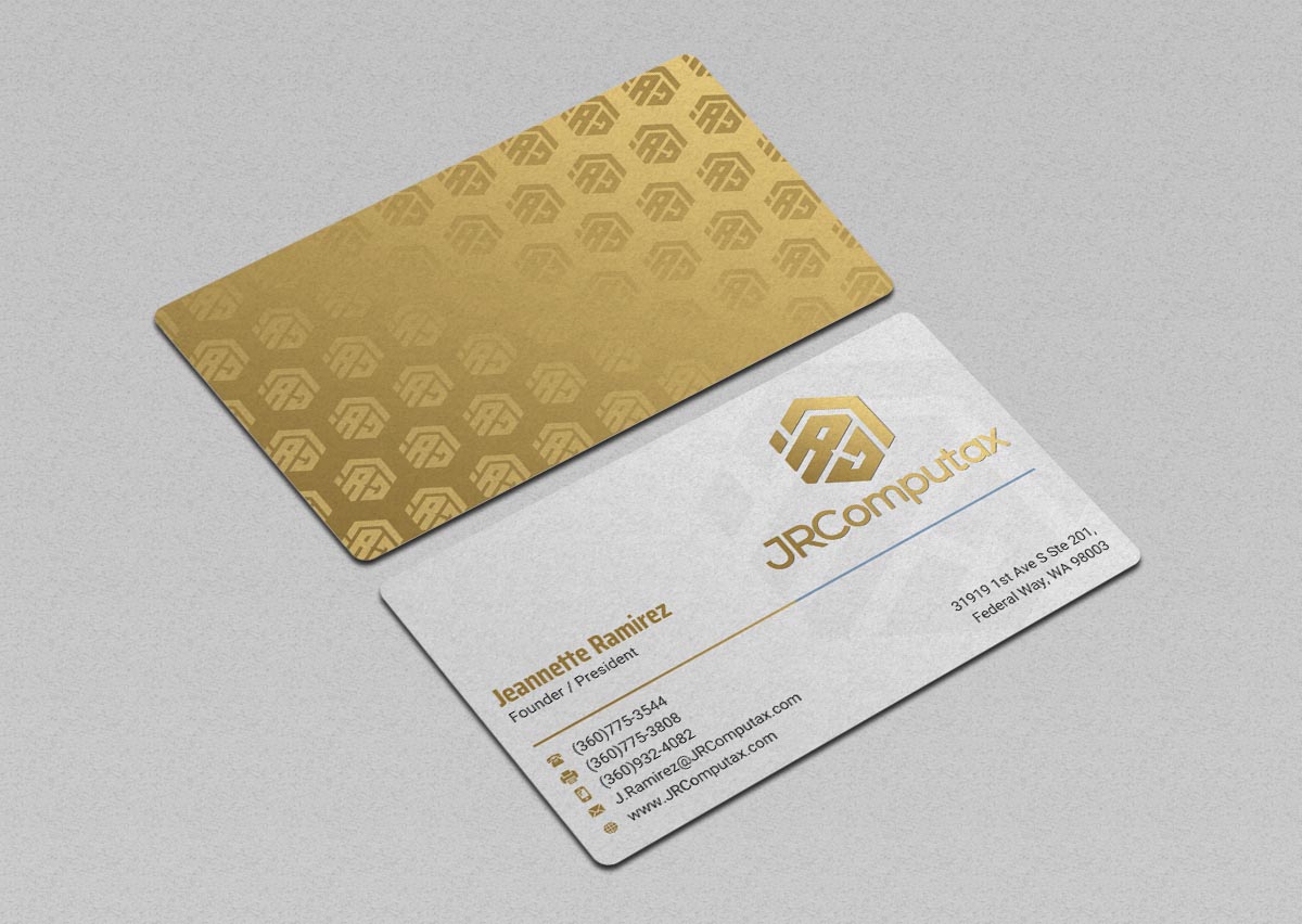 Design de Carte de Visite par INDIAN_Ashok pour JRComputax Inc | Design #22817198