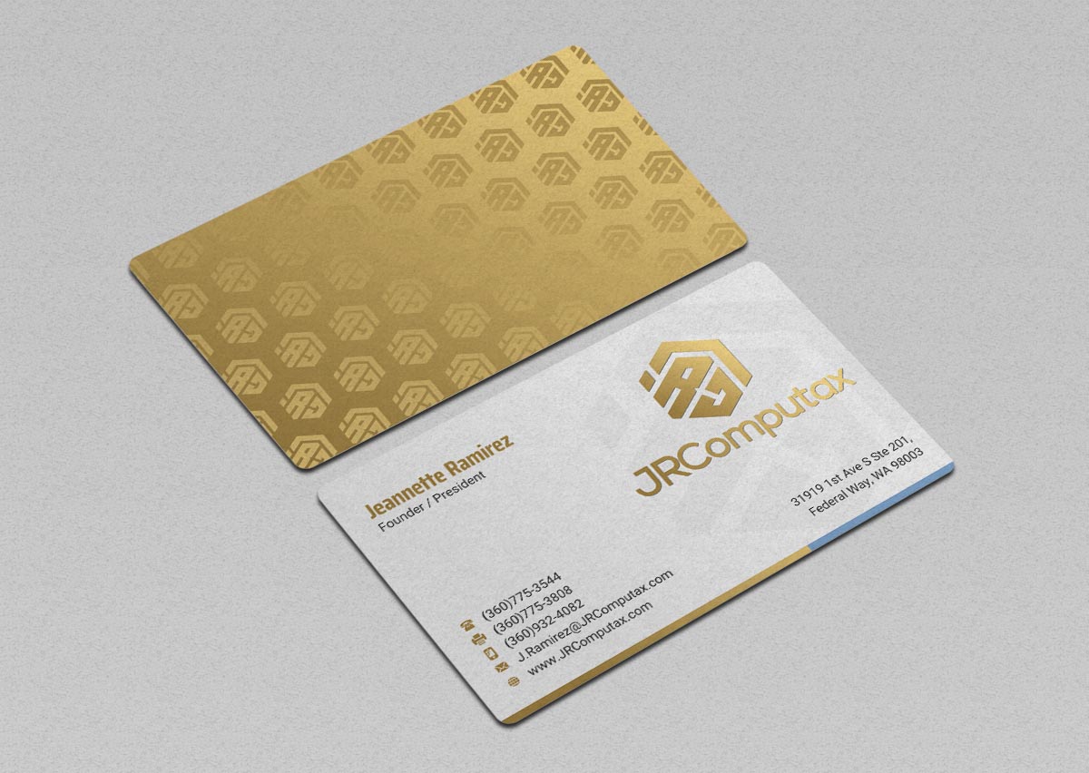 Design de Carte de Visite par INDIAN_Ashok pour JRComputax Inc | Design #22817199