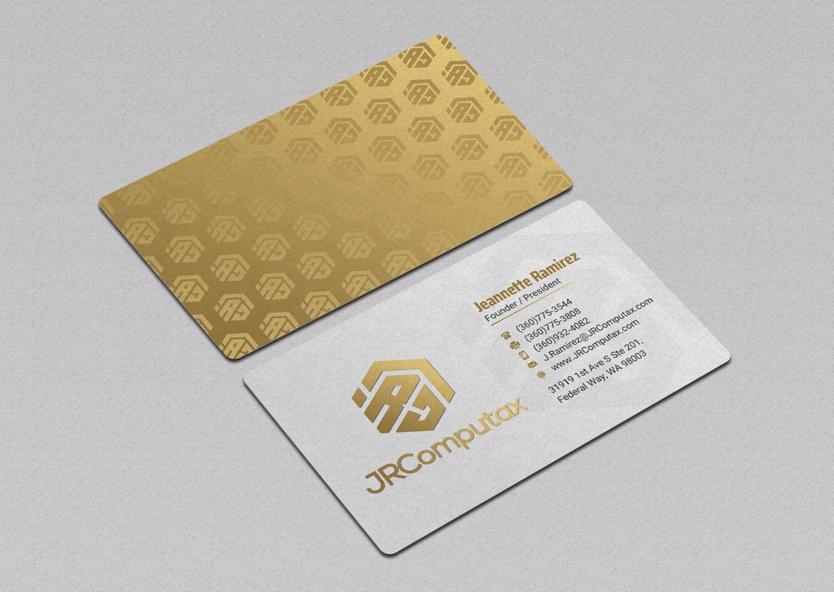 Design de Carte de Visite par INDIAN_Ashok pour JRComputax Inc | Design #22817204