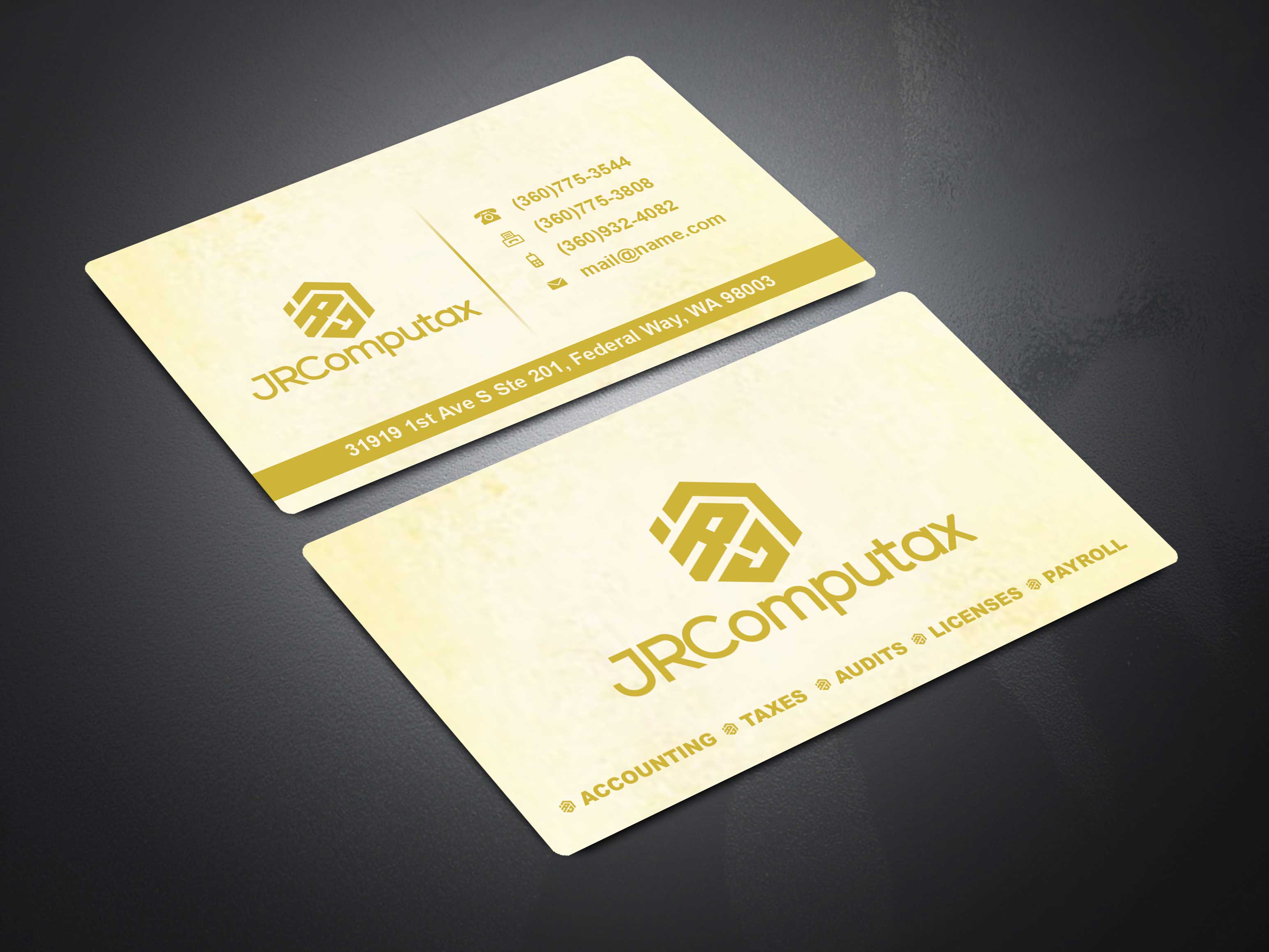 Diseño de Tarjeta de Presentación por Sajin para JRComputax Inc | Diseño #22797247