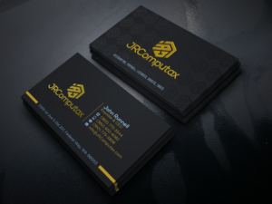 Business Card Design by Verified artistry (Design garden) for JRComputax Inc | Design: #22798555