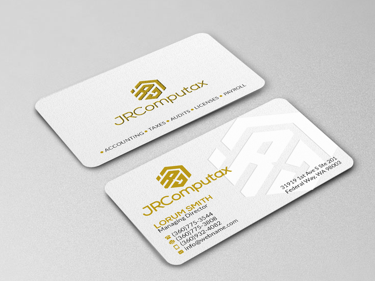 Business Card Design by Creations Box 2015 for JRComputax Inc | Design #22812402