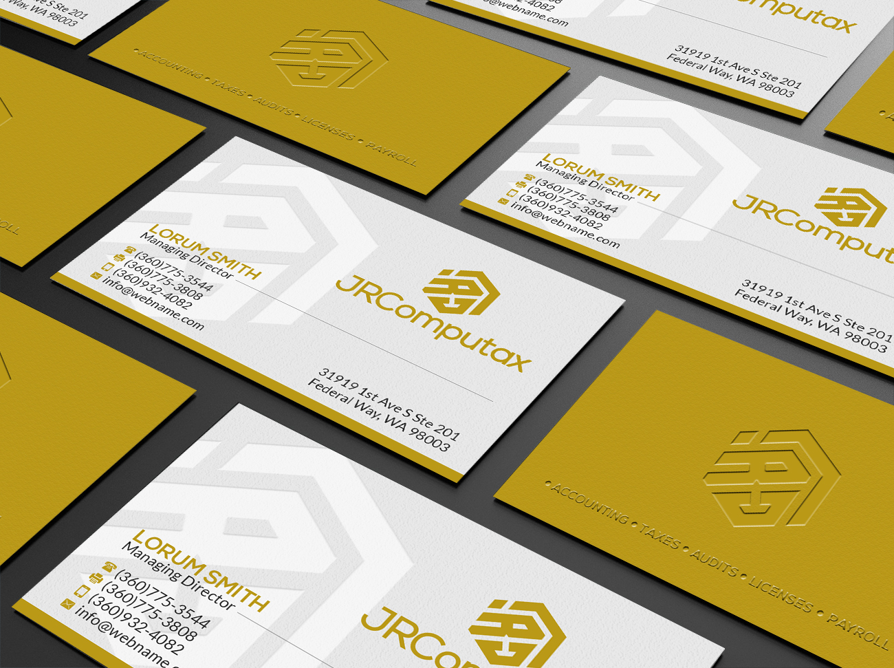 Business Card Design by Creations Box 2015 for JRComputax Inc | Design #22812421