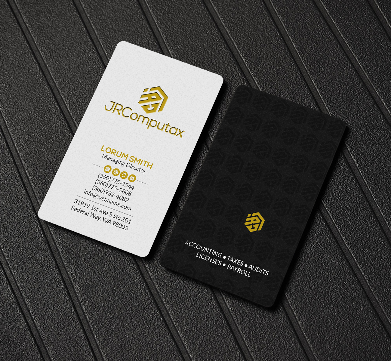 Business Card Design by Creations Box 2015 for JRComputax Inc | Design #22812423