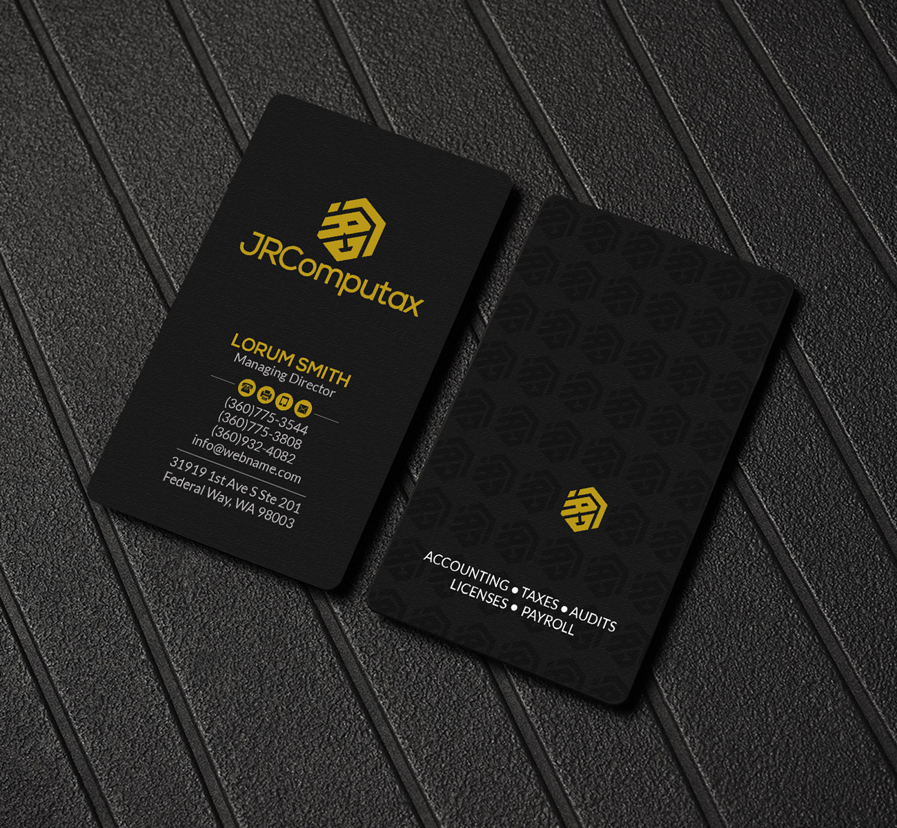 Business Card Design by Creations Box 2015 for JRComputax Inc | Design #22812424