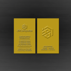 Business Card Design by Creations Box 2015 for JRComputax Inc | Design: #22830609