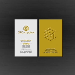 Business Card Design by Creations Box 2015 for JRComputax Inc | Design: #22830611