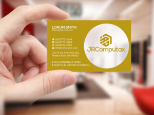 Business Card Design by Creations Box 2015 for JRComputax Inc | Design: #22830612