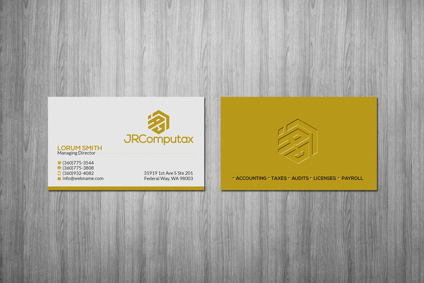 Business Card Design by Creations Box 2015 for JRComputax Inc | Design #22830615