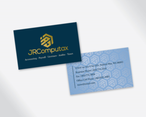 Diseño de Tarjeta de Presentación por malza para JRComputax Inc | Diseño #22850367
