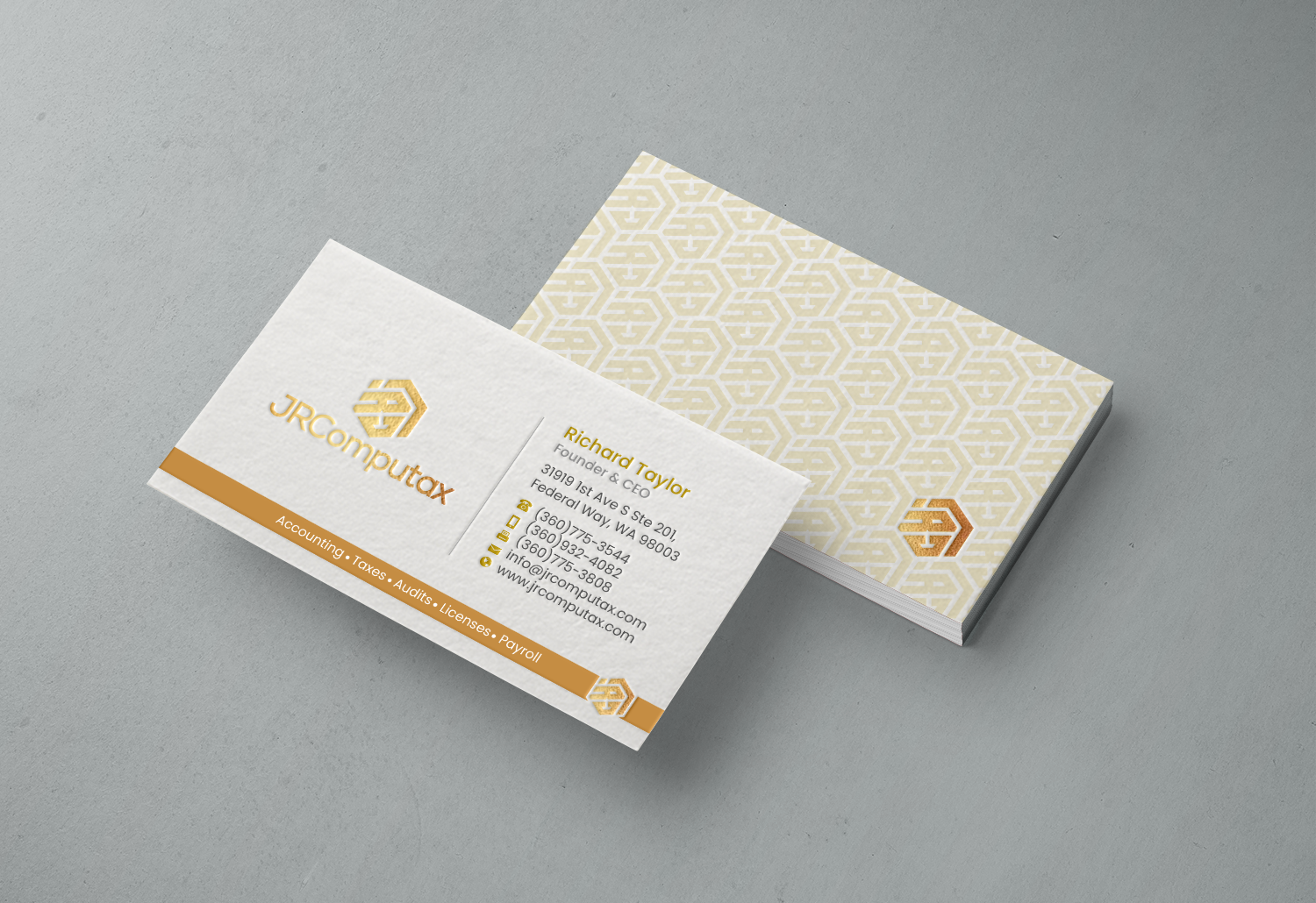 Business Card Design by Brand aid for JRComputax Inc | Design #22806873
