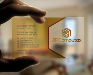 Business Card Design by Brand aid for JRComputax Inc | Design: #22806875