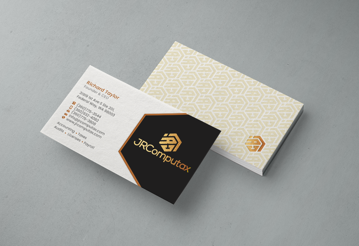 Business Card Design by Brand aid for JRComputax Inc | Design #22806884