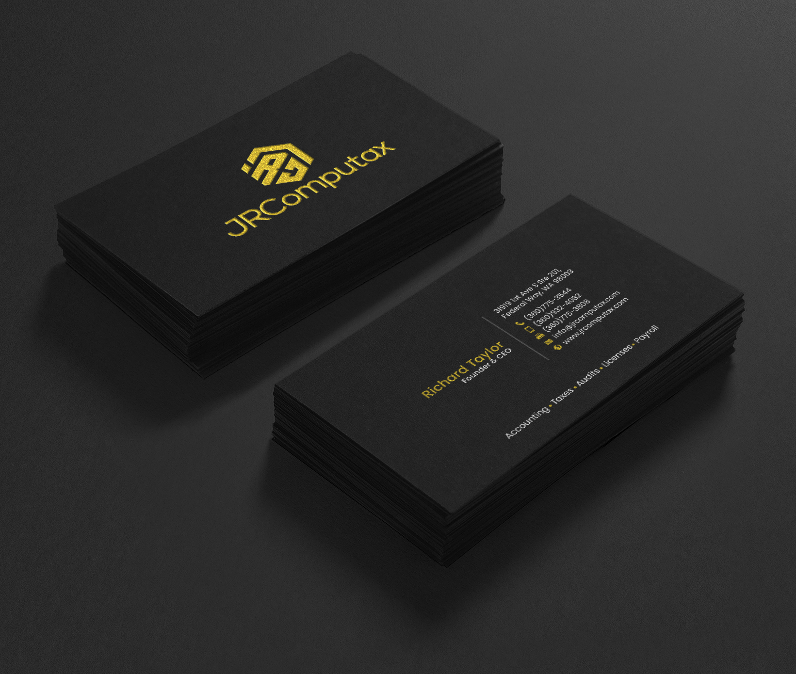 Business Card Design by chandrayaan.creative for JRComputax Inc | Design #22806817