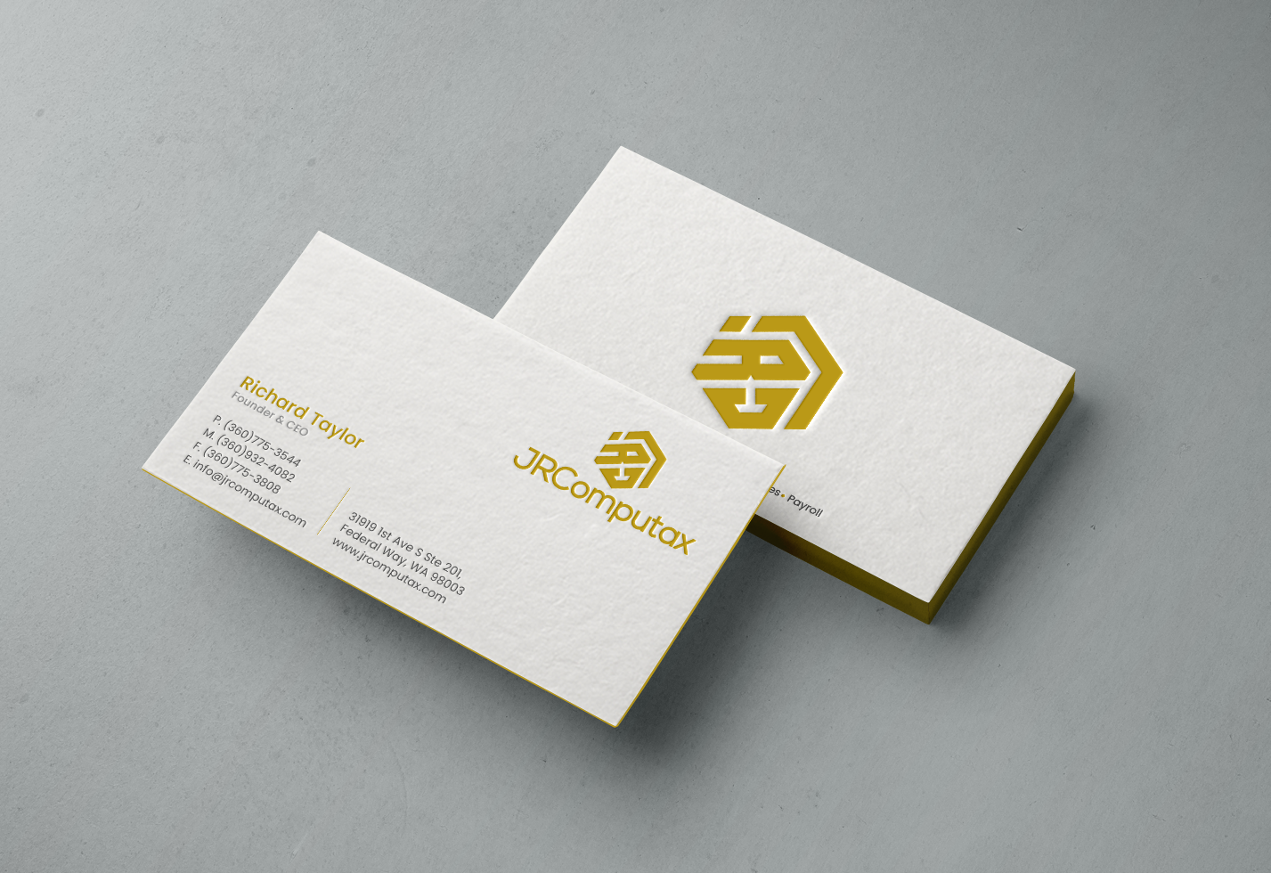 Business Card Design by chandrayaan.creative for JRComputax Inc | Design #22806823