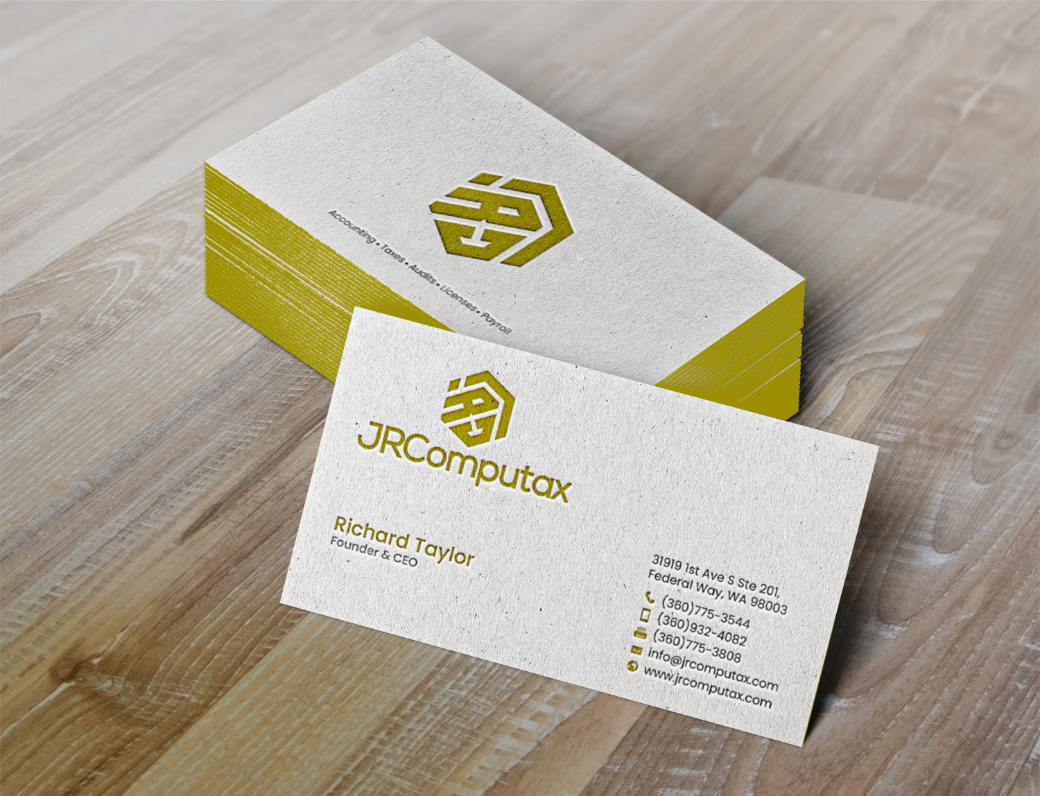 Business Card Design by chandrayaan.creative for JRComputax Inc | Design #22806826