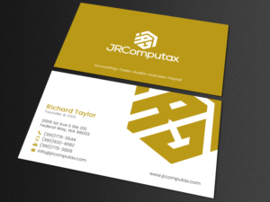 Business Card Design by chandrayaan.creative for JRComputax Inc | Design: #22806835
