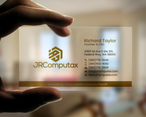 Young Accounting firm needing a captivating business card  | Visitenkarten-Design von chandrayaan.creative