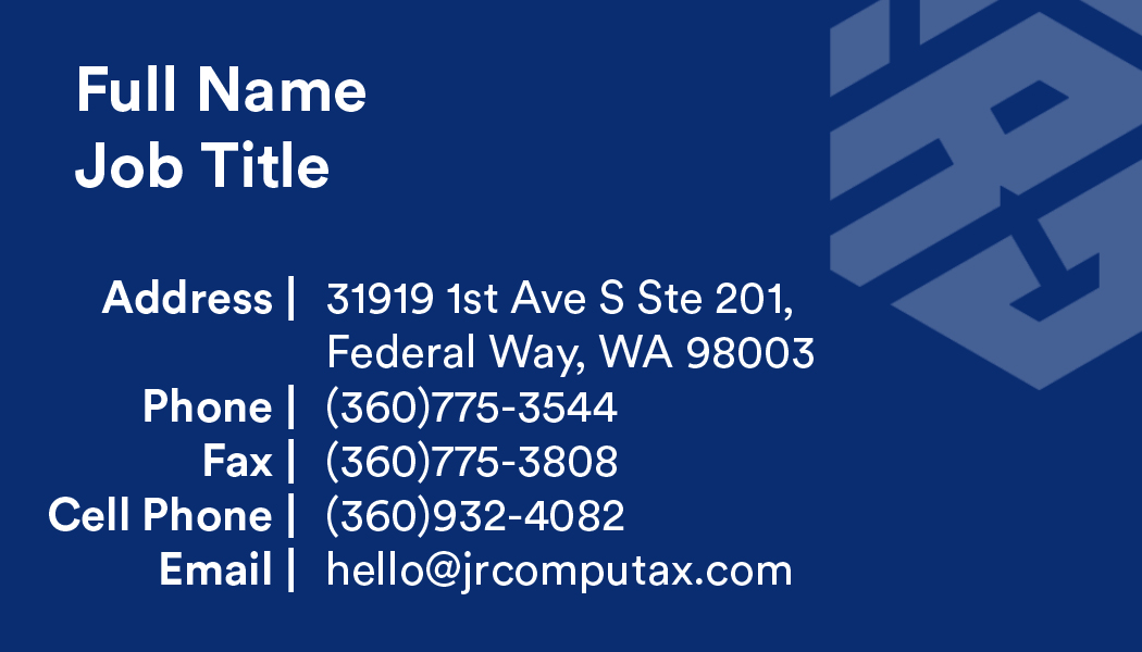 Business Card Design by Amy Curley for JRComputax Inc | Design #22855615