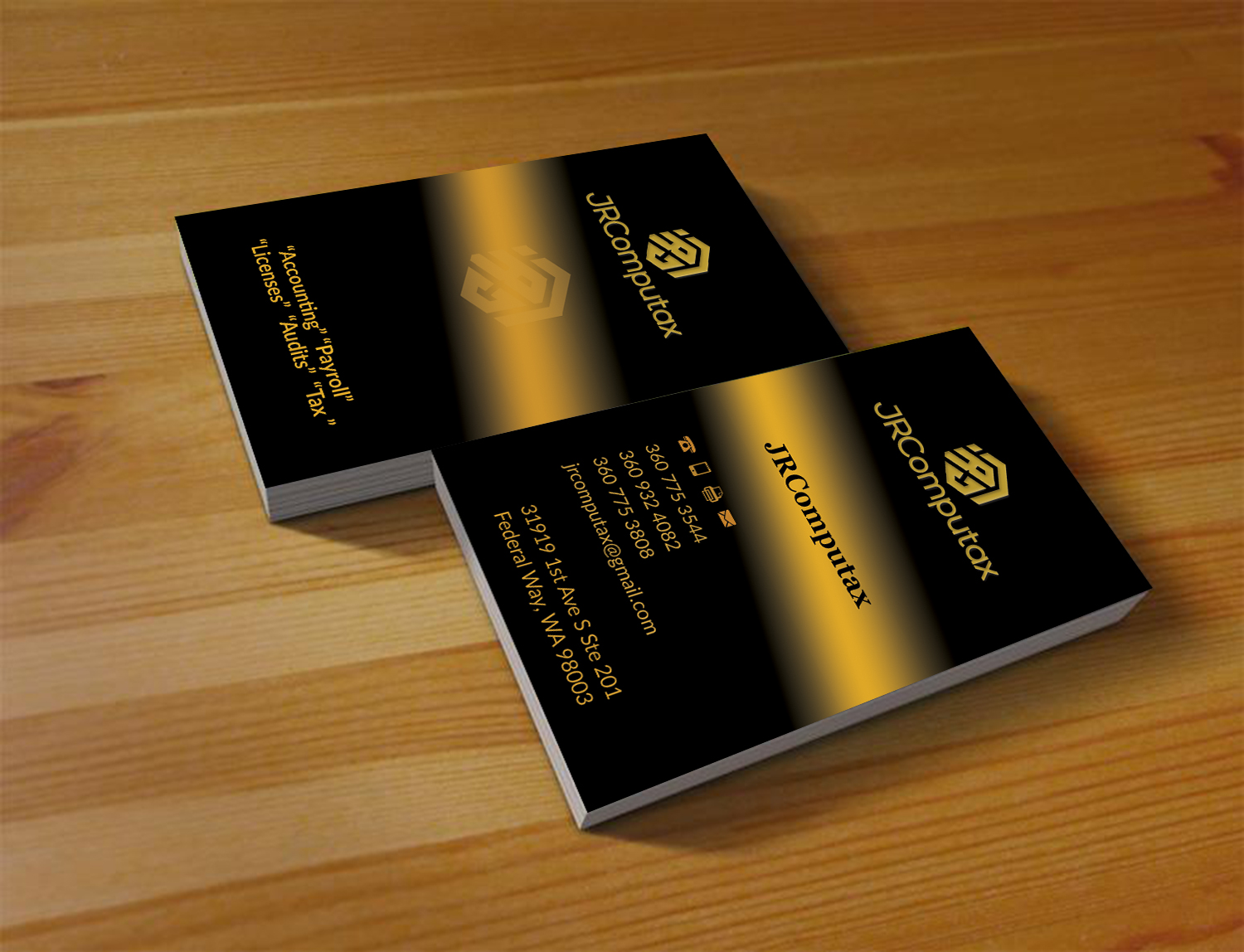 Diseño de Tarjeta de Presentación por asmhasan13 para JRComputax Inc | Diseño #22813027