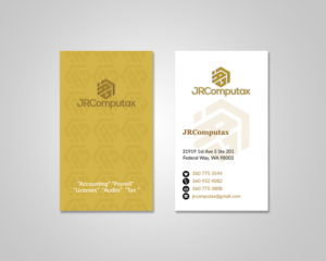 Business Card Design by asmhasan13 for JRComputax Inc | Design: #22813029