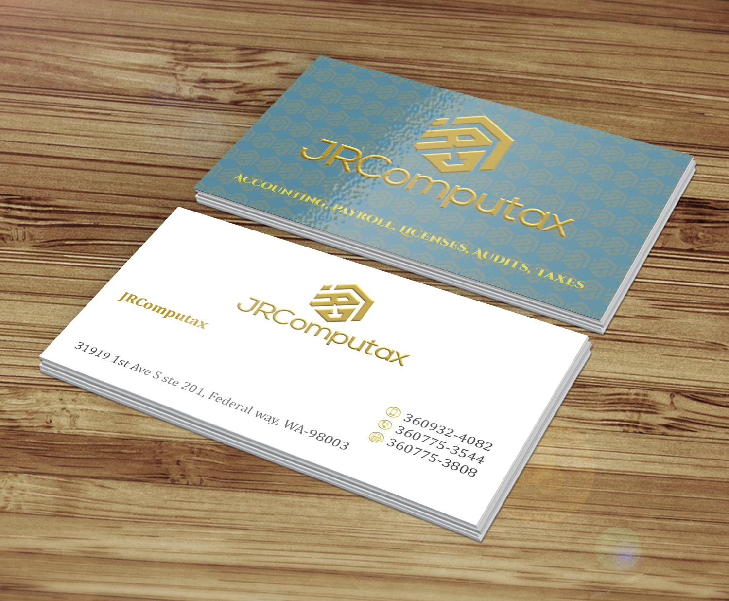 Diseño de Tarjeta de Presentación por asmhasan13 para JRComputax Inc | Diseño #22823325