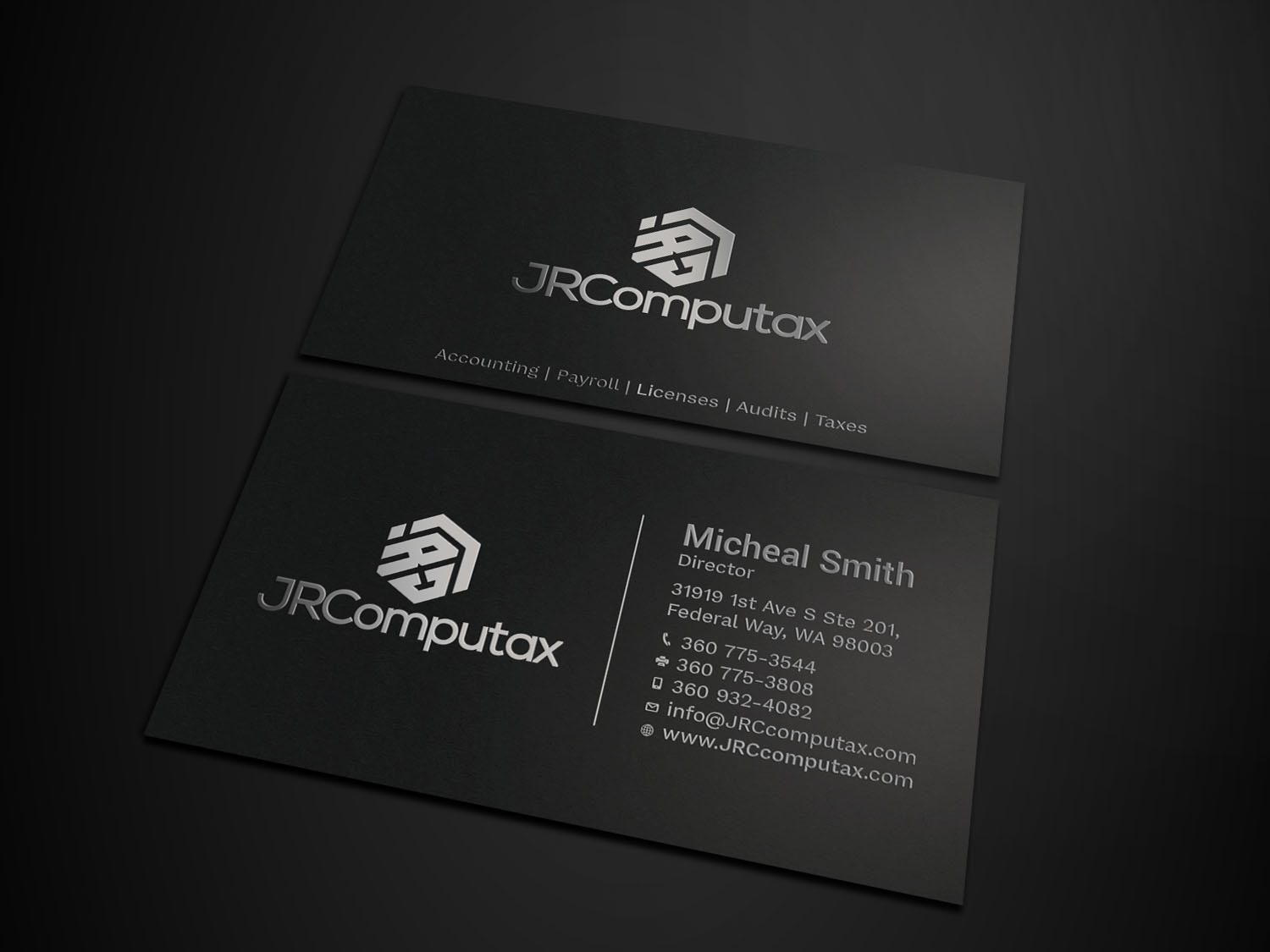 Business Card Design by Tripti Ranjan Gain for JRComputax Inc | Design #22798428