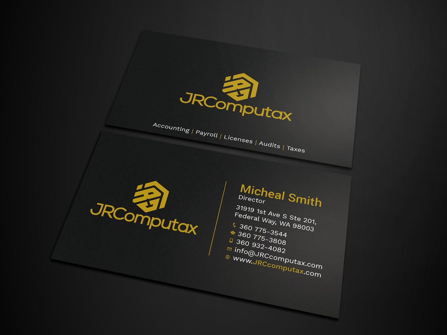 Business Card Design by Tripti Ranjan Gain for JRComputax Inc | Design #22798429