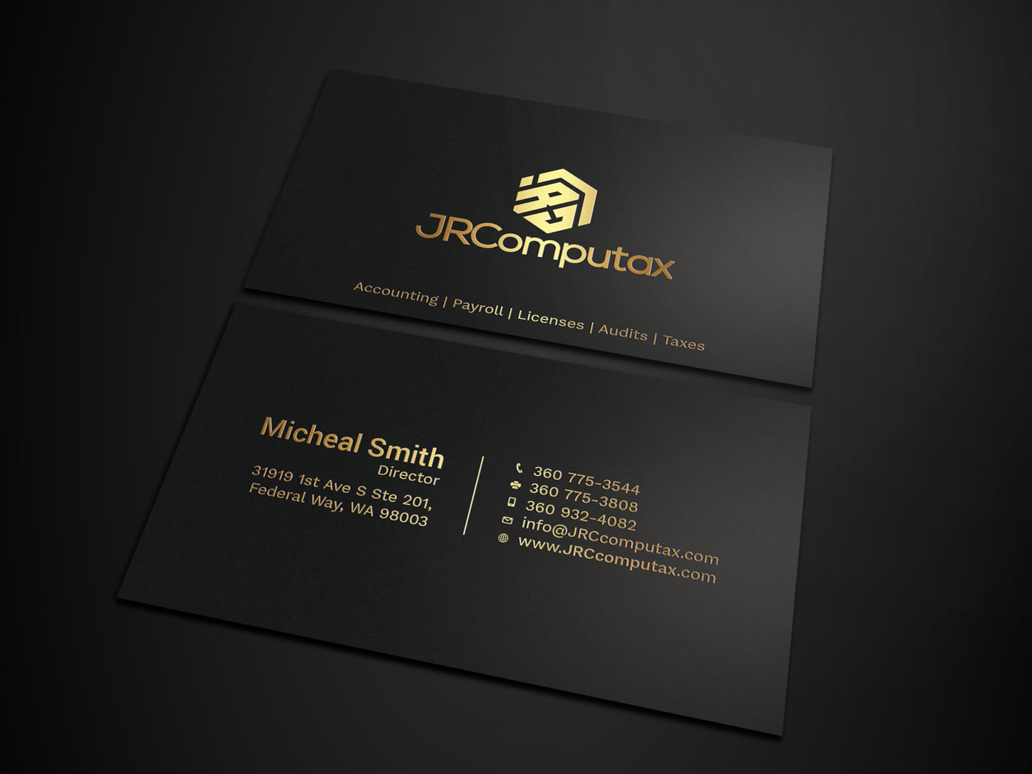 Business Card Design by Tripti Ranjan Gain for JRComputax Inc | Design #22798436