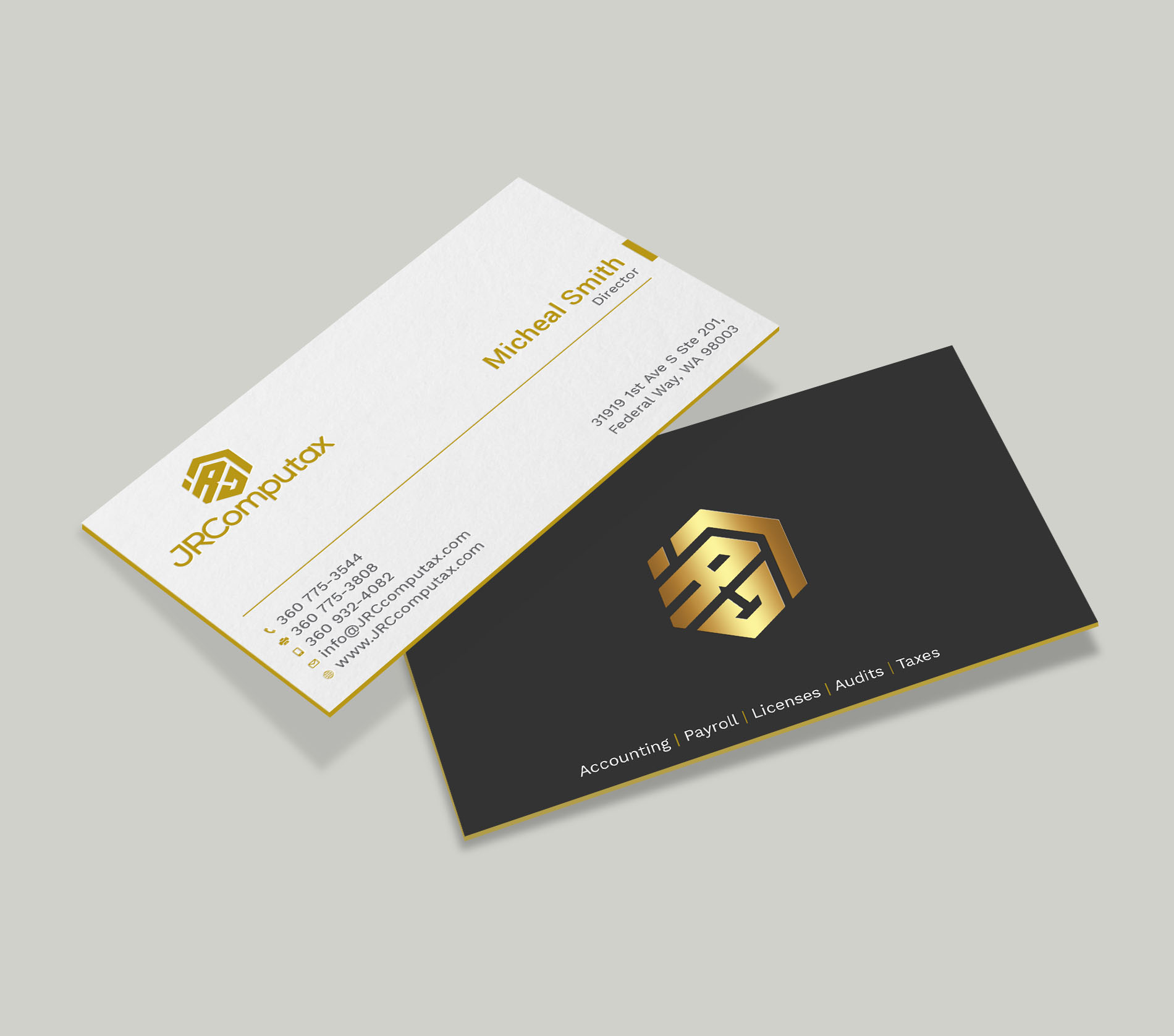 Business Card Design by Tripti Ranjan Gain for JRComputax Inc | Design #22798443