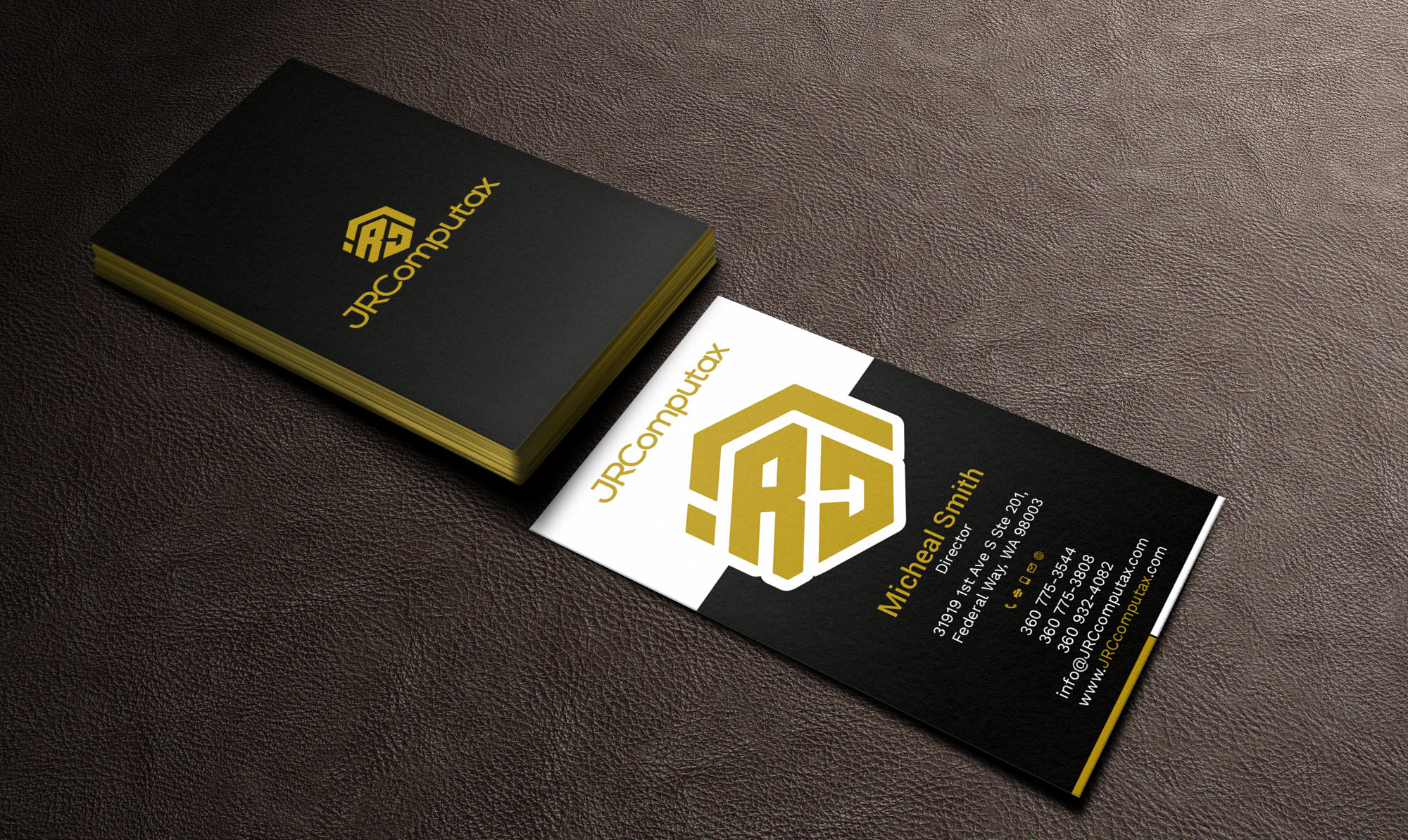 Business Card Design by Tripti Ranjan Gain for JRComputax Inc | Design #22798469