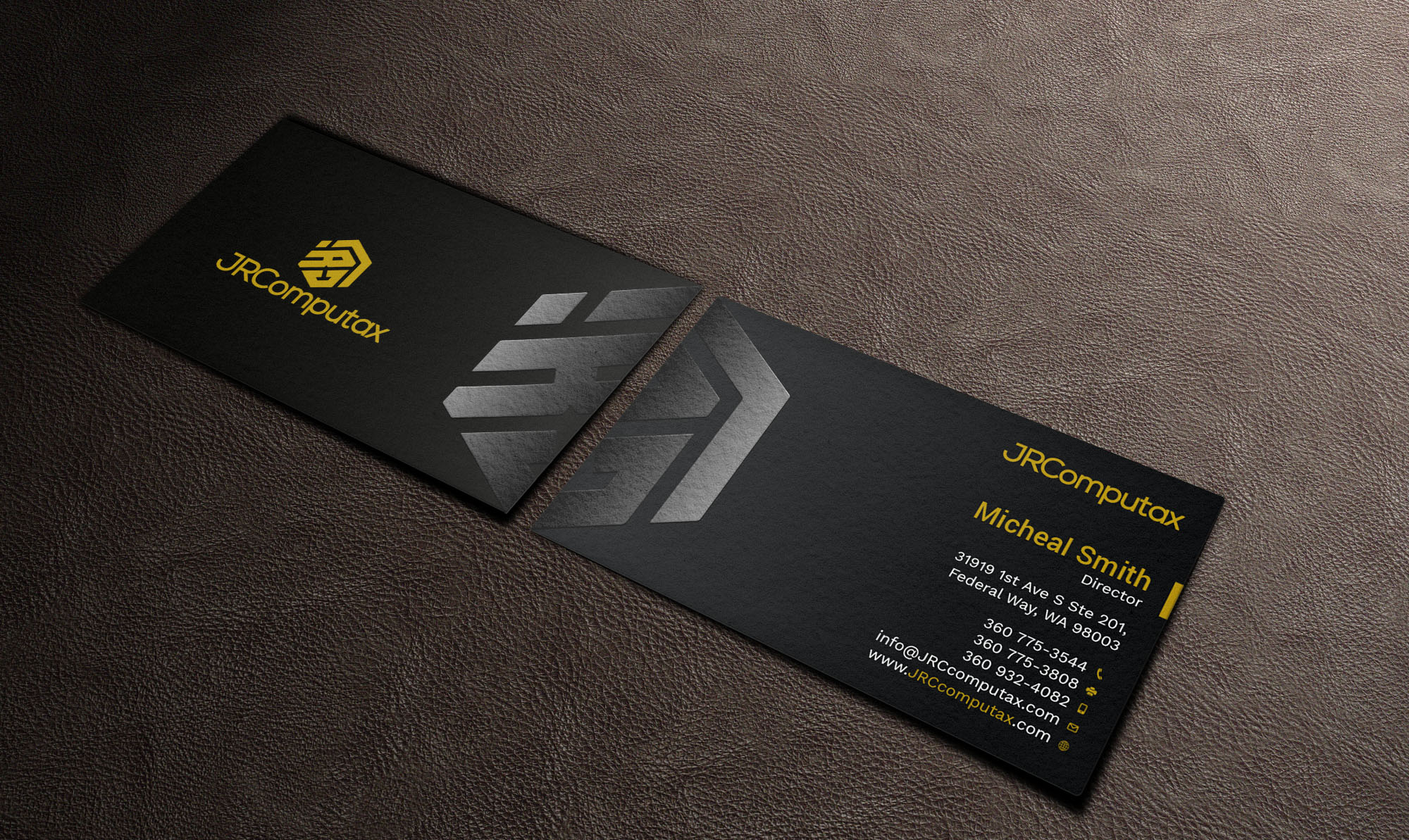 Business Card Design by Tripti Ranjan Gain for JRComputax Inc | Design #22798470