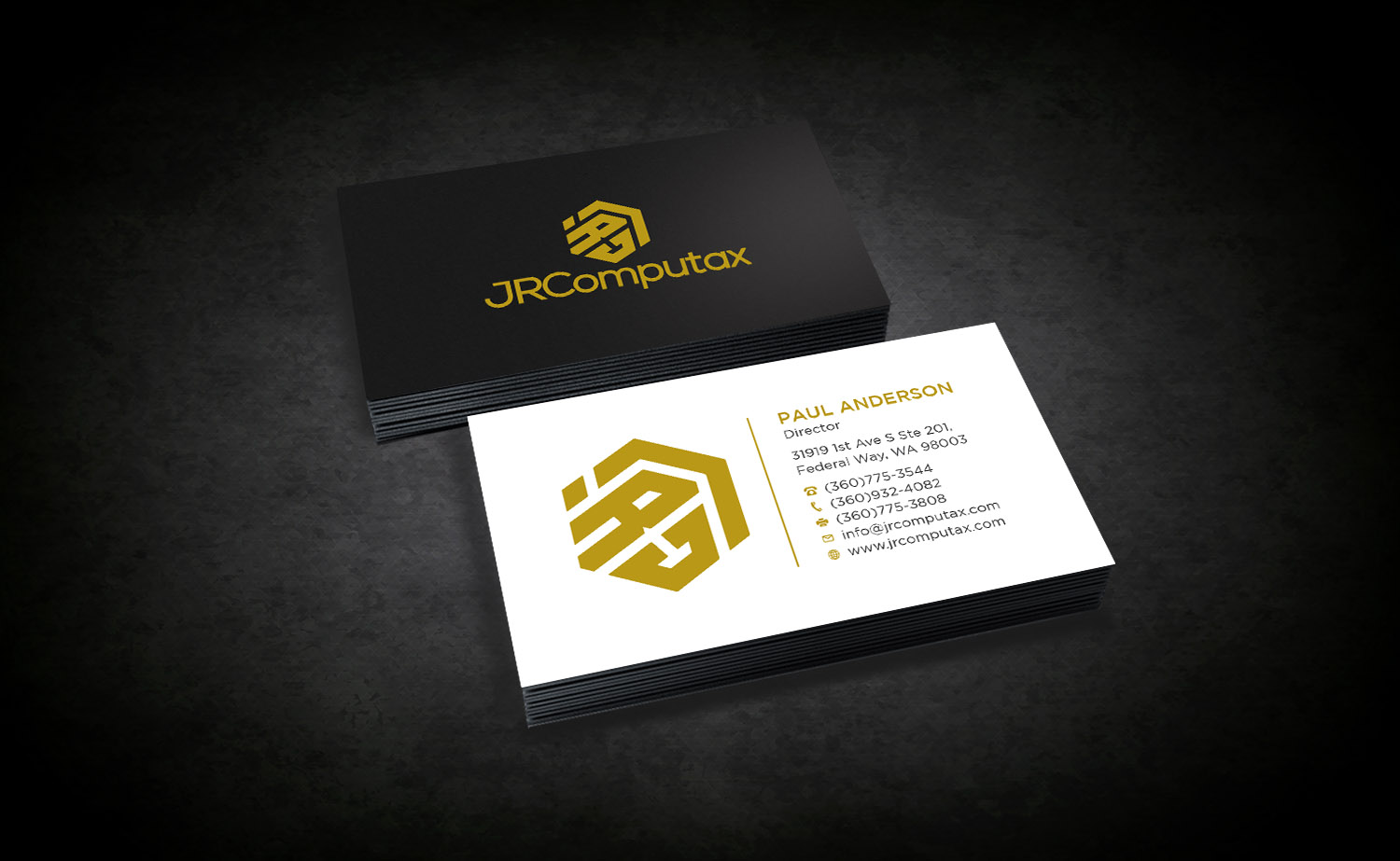 Business Card Design by Tripti Ranjan Gain for JRComputax Inc | Design #22798625