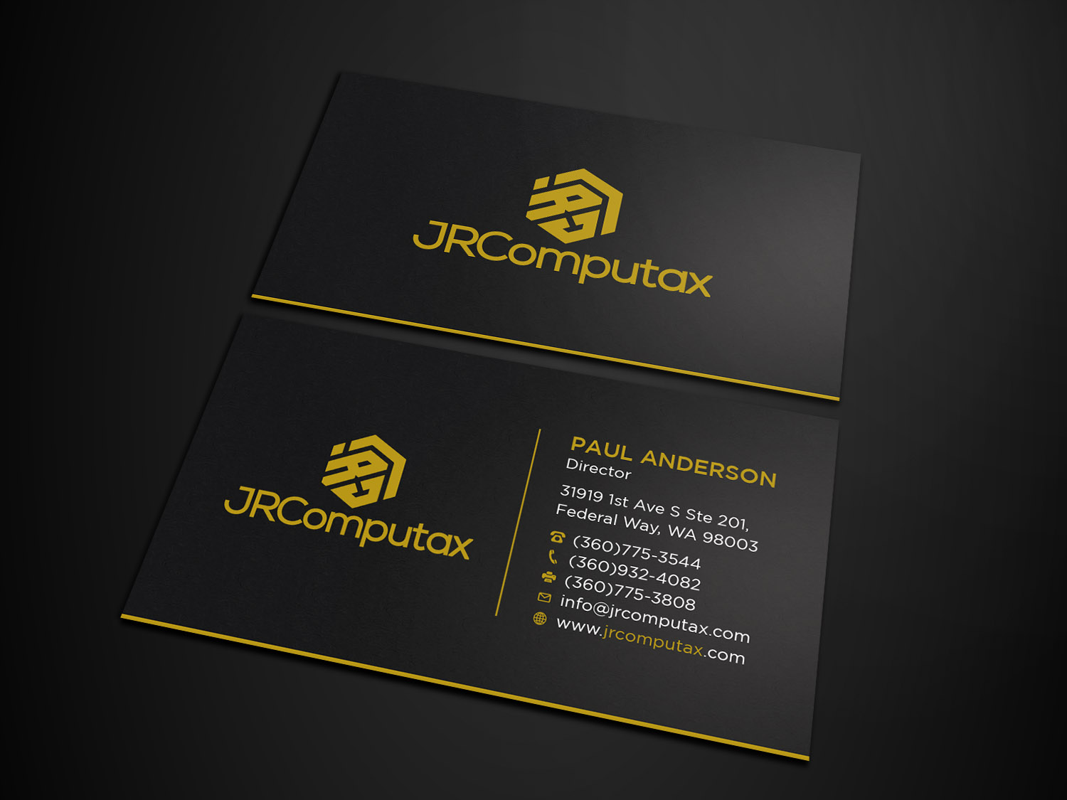 Business Card Design by Tripti Ranjan Gain for JRComputax Inc | Design #22798626