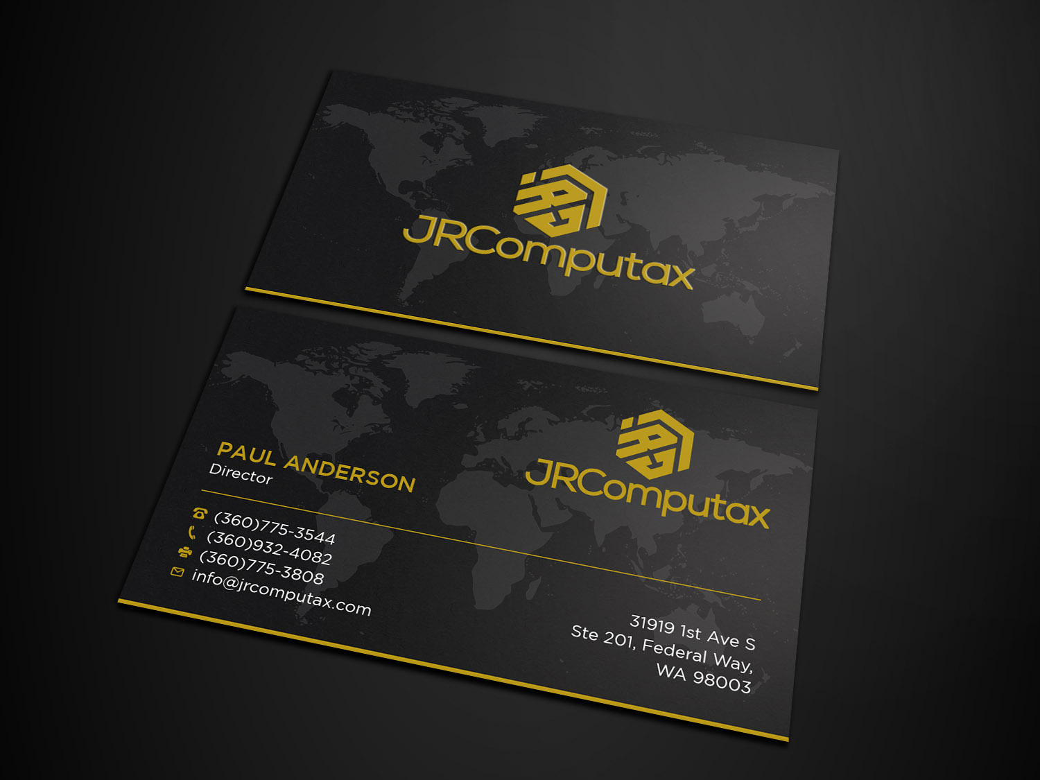 Business Card Design by Tripti Ranjan Gain for JRComputax Inc | Design #22798673