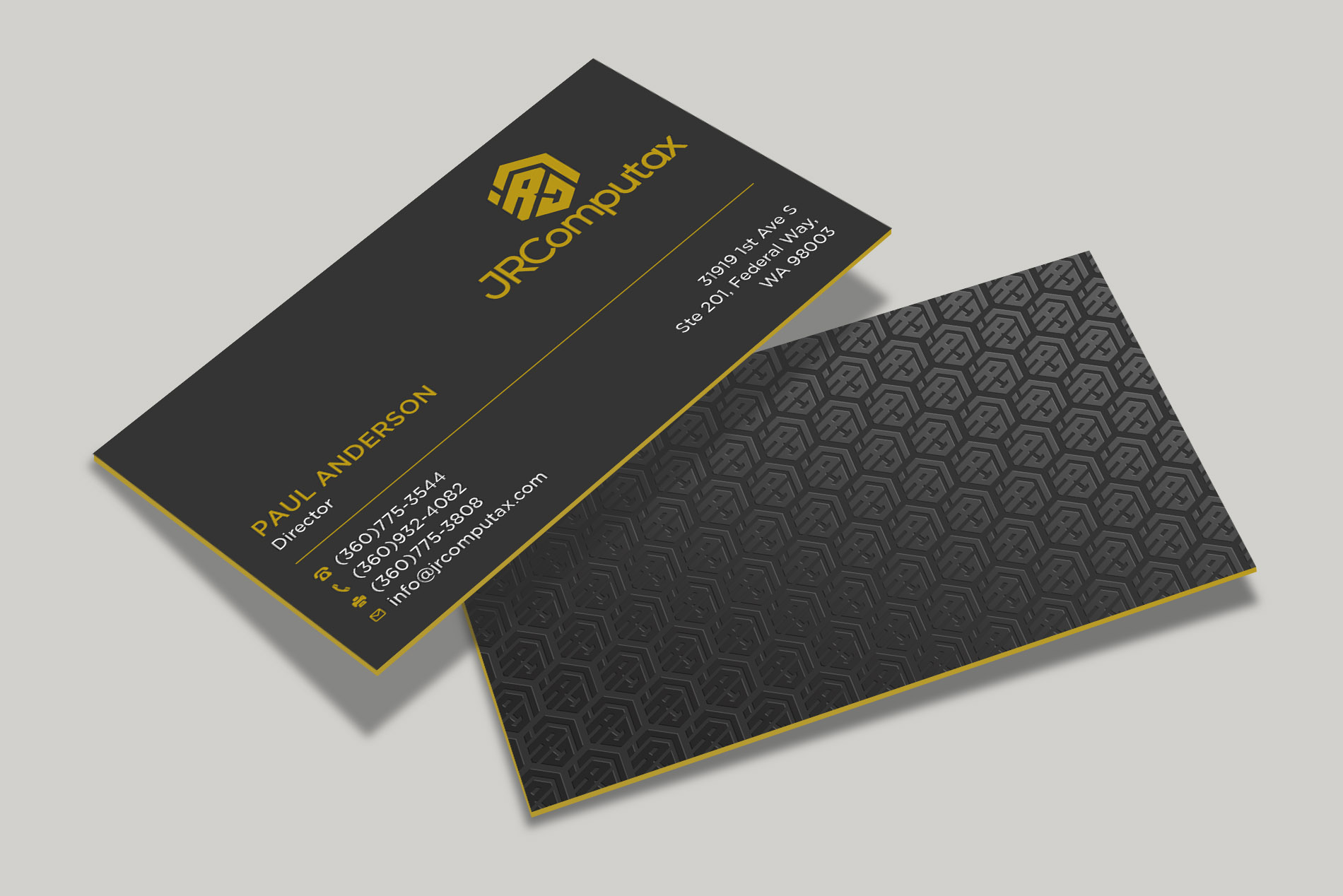 Business Card Design by Tripti Ranjan Gain for JRComputax Inc | Design #22798674