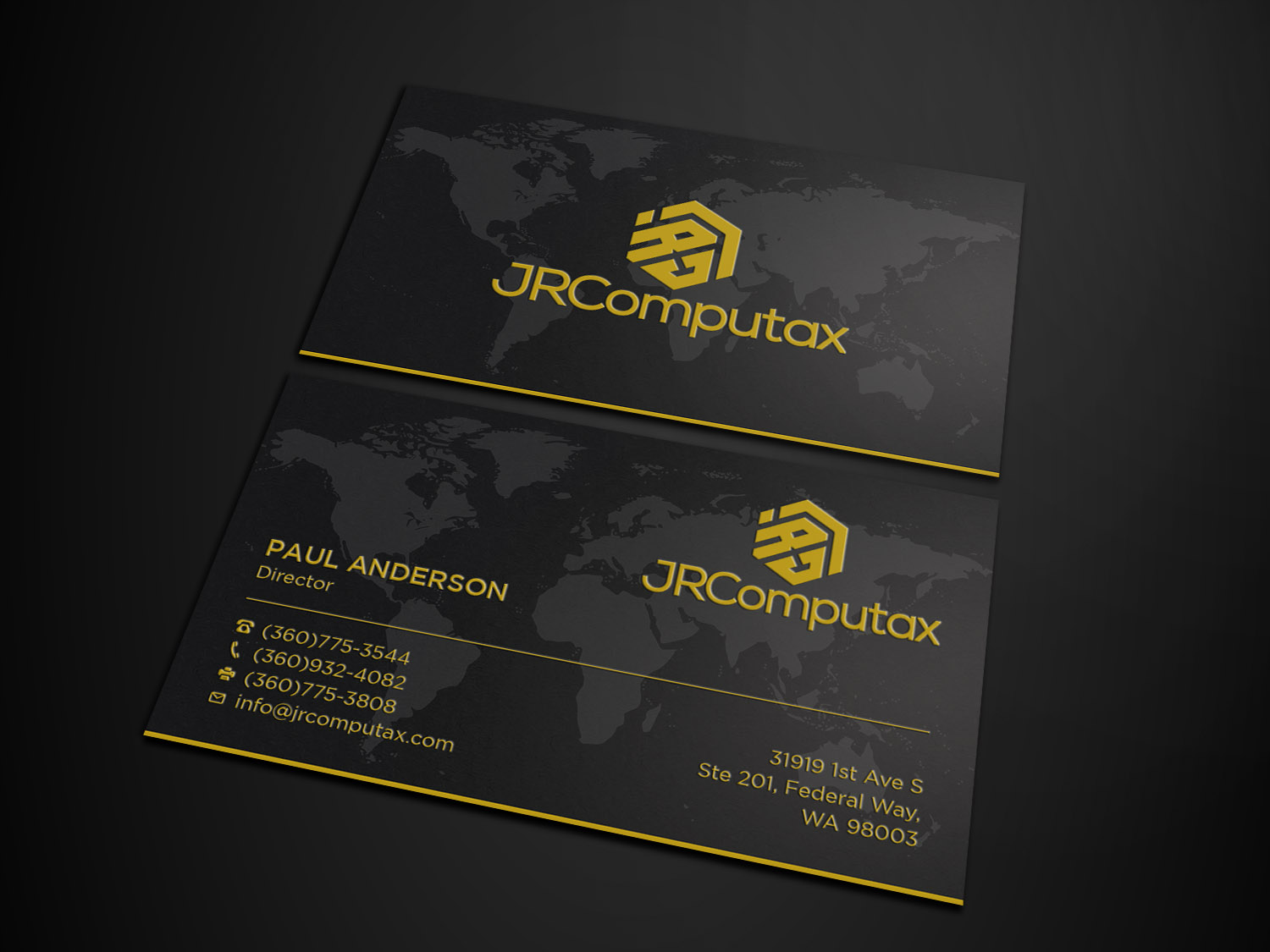 Business Card Design by Tripti Ranjan Gain for JRComputax Inc | Design #22798676