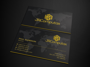 Business Card Design by Tripti Ranjan Gain for JRComputax Inc | Design: #22798676