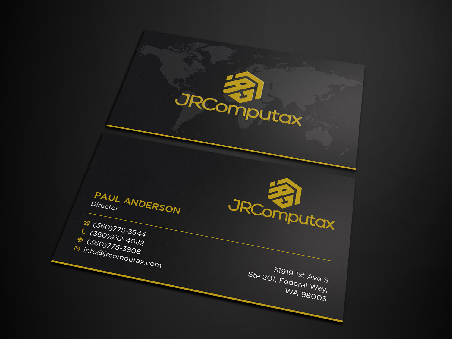 Business Card Design by Tripti Ranjan Gain for JRComputax Inc | Design #22798677